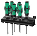 WERA 05105622001 SCREWDRIVER SET, PH/PZ/SLOTTED, 6PC