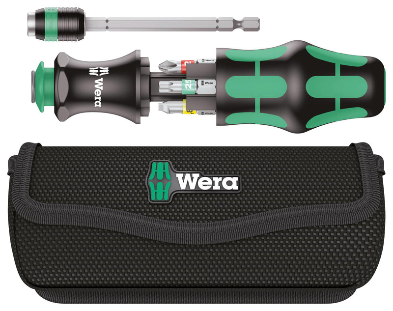 WERA 05051016001 COMBI DRIVER, PH/PZ/TX/SLOTTED, 7 PC