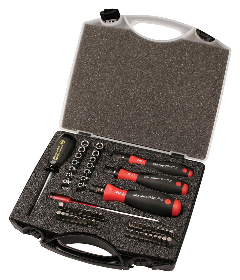 WIHA 28589 59 PIECE Master Torque-Control Screwdriver Bit Set