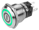 EAO 82-5151.2133.B001 82-5151.2133.B001 Vandal Resistant Switch Engraved On / Off 82 19 mm Spdt Maintained Round Flush