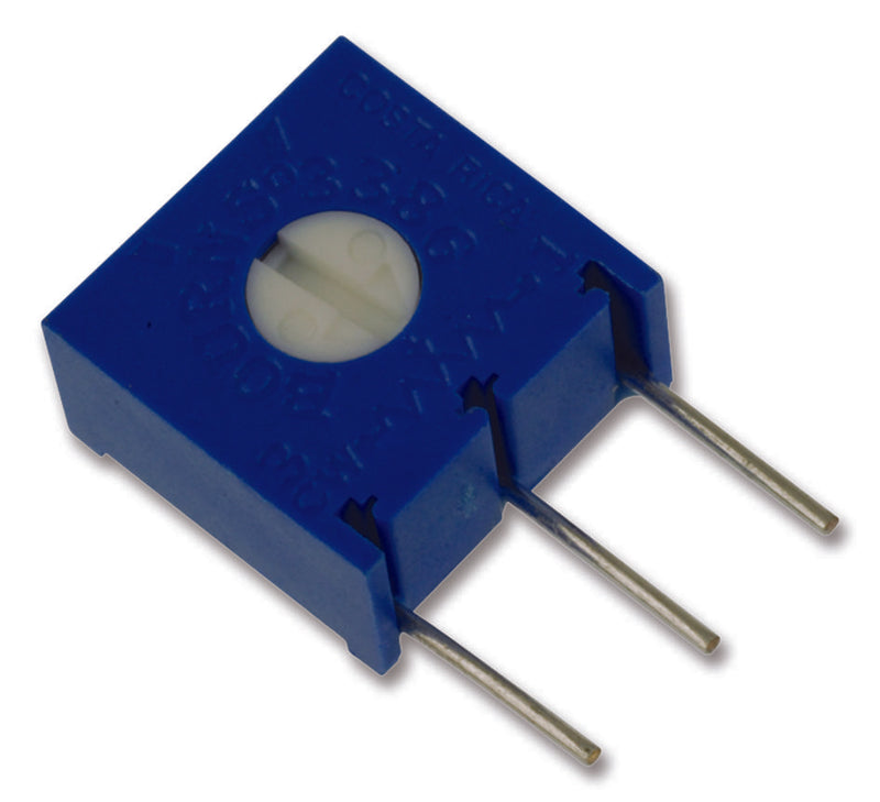 BOURNS 3386P-1-103TLF Trimmer Potentiometer, 10 kohm, 500 mW, &plusmn; 10%, Trimpot 3386 Series, 1 Turns, Through Hole