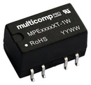 Multicomp PRO MPE1515XT-1W Isolated Surface Mount DC/DC Converter ITE 1 W 2 Output 15 V 34 mA New