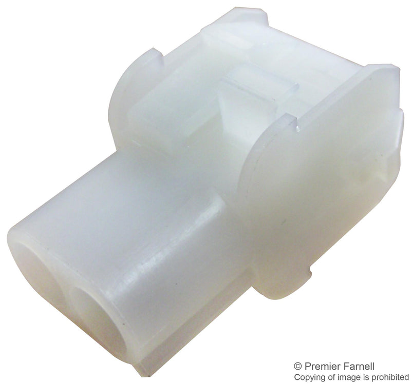 AMP - TE CONNECTIVITY 1-480699-0 Connector Housing, Universal MATE-N-LOK Series, Receptacle, 2 Ways, 6.35 mm