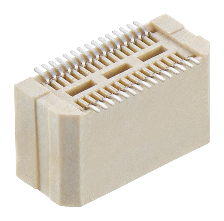 Harwin M58-2500342R Mezzanine Connector Receptacle 0.5 mm 2 Rows 30 Contacts Surface Mount Straight New