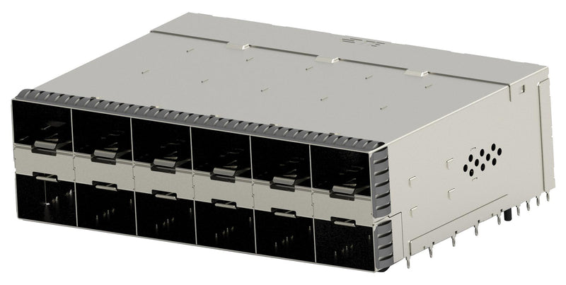 TE Connectivity 2347721-5 I/O Connector 20 Contacts Receptacle zSFP+ Press Fit PCB Mount New