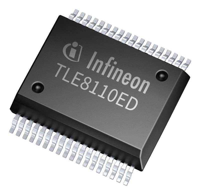 Infineon TLE8110EDXUMA1 Power Load Distribution Switch AECQ100 High Side Low 10 Channels 55V 1.7A 0.6ohm SOIC-8