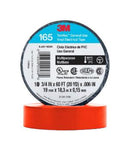 3M 165RD4A Tape PVC 19MM X 18M RED