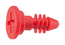 Wurth Elektronik 70097741360 Screw Button Head Philips Nylon 6.6 M3 Red 7.4 mm Length UL94 V-0 WA-EXRV Series