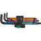 Wera 5022089001 Long Arm Color Coded Hex Key Set - Metric