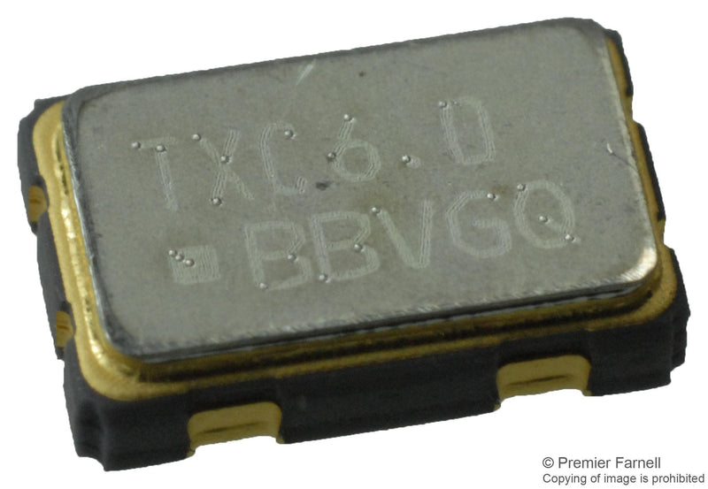 TXC 7C-6.000MBC-T OSCILLATOR, 6MHZ, 5 X 3.2MM, CMOS