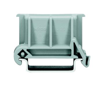 Wago 222-510 DIN Rail Adapter Angled Gray