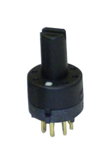 Lorlin MTL-21-40 Rotary Switch Subminiature 4 Position 1 Pole 45 &deg; 500 mA 24 V MT Series