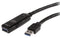 Startech USB3AAEXT5M USB3AAEXT5M USB Cable Type A Plug to Receptacle 5 m 16.4 ft 3.0 Black New