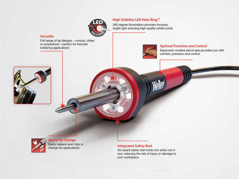 Weller WLIR3023G WLIR3023G Soldering Iron 30 W 400 &Acirc;&deg;C 230 V - Wlir Series UK New