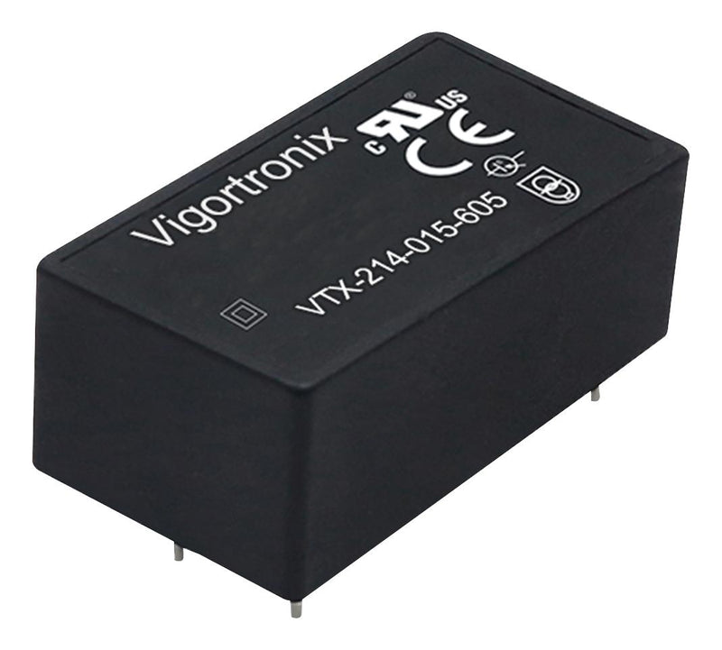 Vigortronix VTX-214-015-603 AC/DC PCB Mount Power Supply (PSU) Class II ITE Household &amp; Transformers 1 Output 13.2 W