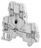 Entrelec - TE Connectivity 1SNK505215R0000 DIN Rail Mount Terminal Block 4 Ways 24 AWG 12 mm&sup2; Screw 29 A