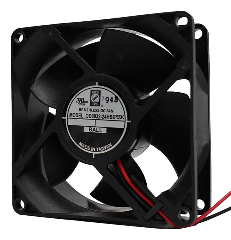 Orion Fans OD8032-48HBIP69K OD8032-48HBIP69K DC Axial FAN Ball 77CFM 0.16A 48V