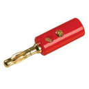 PRO Signal PSG03480 Banana Plug 4MM RED Gold 86T1699