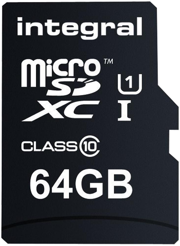 Integral INMSDX64G10-90U1 INMSDX64G10-90U1 Flash Memory Card Microsdxc 64 GB Ultimapro