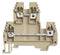 IMO Precision Controls ERD4BEIGE ERD4BEIGE DIN Rail Mount Terminal Block 4 Ways 26 AWG 10 6 mm&Acirc;&sup2; Screw 32 A