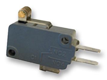 Omron V-155-1C6 BY OMI Microswitch Miniature Short Hinge Roller Lever Spdt Quick Connect 15 A