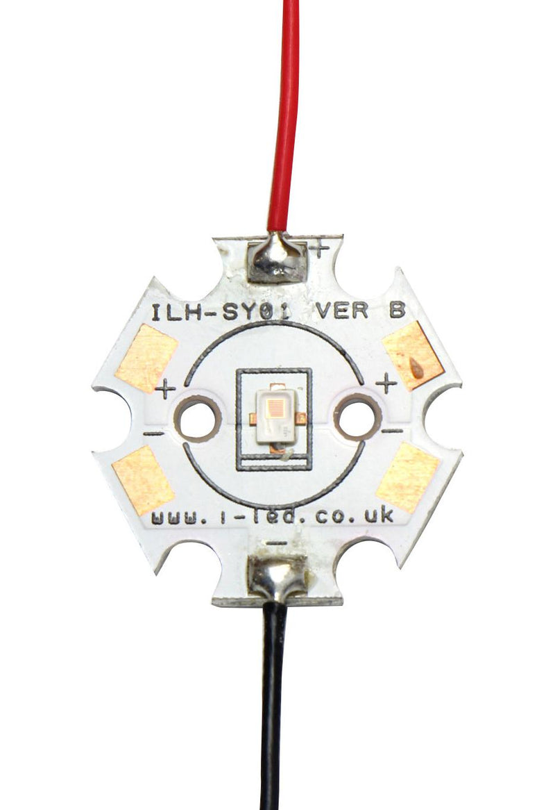 Intelligent LED Solutions ILH-SY01-SRED-SC201-WIR200. Module Synios P2720 Series Red 632 nm 50 lm Star