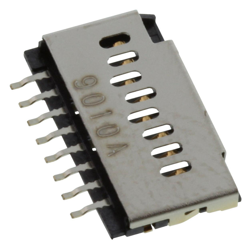 Molex 105162-0001 105162-0001 Memory Card Connector Microsd Push-Pull 8 Contacts Phosphor Bronze Gold Plated