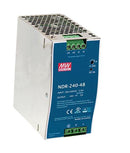 Mean Well NDR-240-48 AC/DC DIN Rail Power Supply (PSU) ITE 1 Output 240 W 48 V 5 A