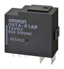 Omron G9TA-U1AP DC12 Power Relay SPST-NO 12 VDC 60 A G9TA Series Through Hole Latching Single Coil