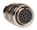 ITT Cannon CA06COMF20-29SF97 CA06COMF20-29SF97 Circular Connector CA-COM Straight Plug 17 Contacts Solder Socket Threaded 20-29