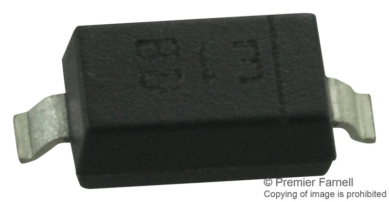 DIODES INC MMSZ5231B-7-F Zener Single Diode, 5.1 V, 500 mW, SOD-123, 5 %, 2 Pins, 150 &deg;C