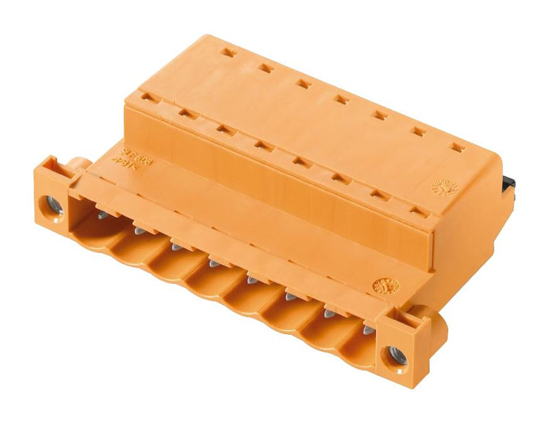 Weidmuller 1335590000 Pluggable Terminal Block 5.08 mm 2 Ways 26 AWG 12 2.5 mm&sup2; Push In