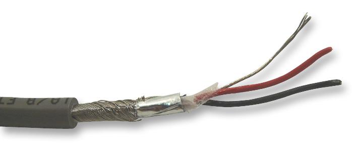 ALPHA WIRE 86002CY SL005 Multicore Screened Cable, Xtra Guard&reg; Flex Data, Grey, 2 Core, 28 AWG, 0.9 mm&sup2;, 100 ft, 30.5 m