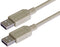 L-COM CSMUAA-05M. Computer Cable USB 0.5M Gray