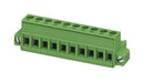 Phoenix Contact MSTB 25 HC/ 2-STF-508 Pluggable Terminal Block w/ Flange 5.08 mm 2 Ways 24AWG to 12AWG 2.5 mm&Acirc;&sup2; Screw 16 A