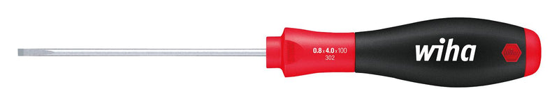 Wiha 00685 Screwdriver Slotted 2.5 mm Tip 75 Blade 179 Overall Softfinish Series