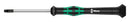 WERA 118037 TX3 x 40mm Kraftform Micro Round Blade TORX Screwdriver for TORX Socket Screws