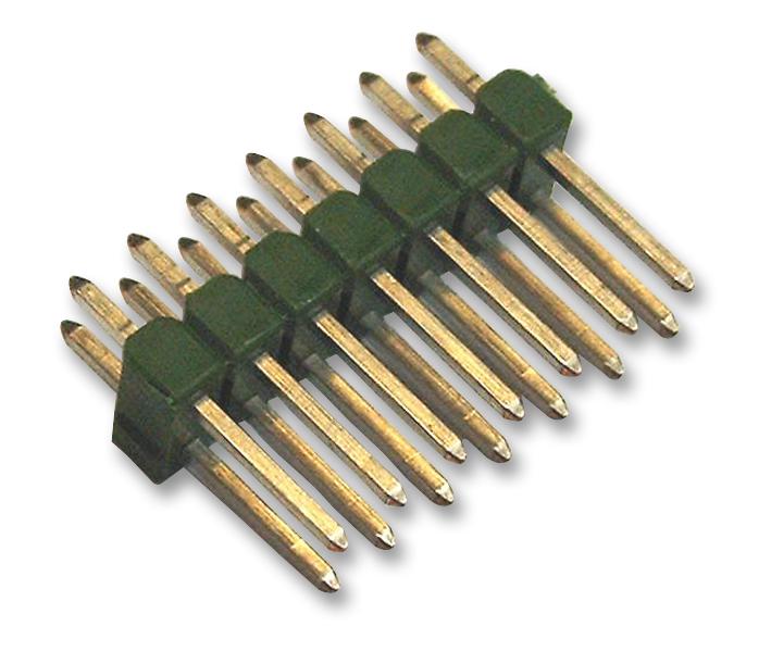 AMP - TE Connectivity 825440-7 Pin Header Board-to-Board 2.54 mm 2 Rows 14 Contacts Through Hole Ampmodu Mod II Series