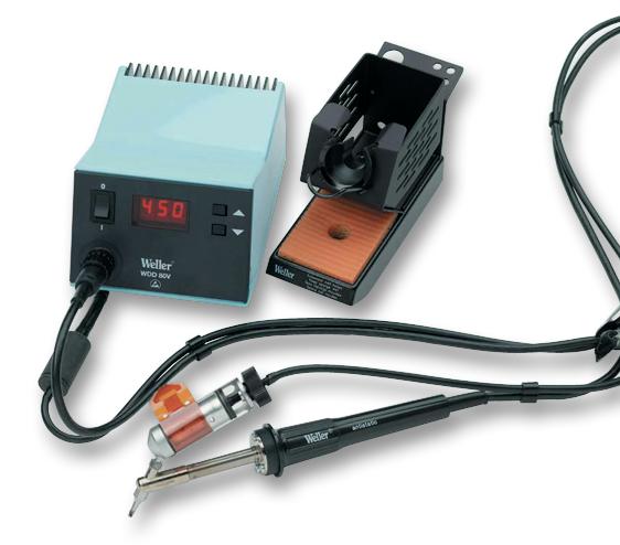 Weller WDD 81V EU 230V 95W Compressed Gas or Inert Operating Desoldering Station With Euro Plug