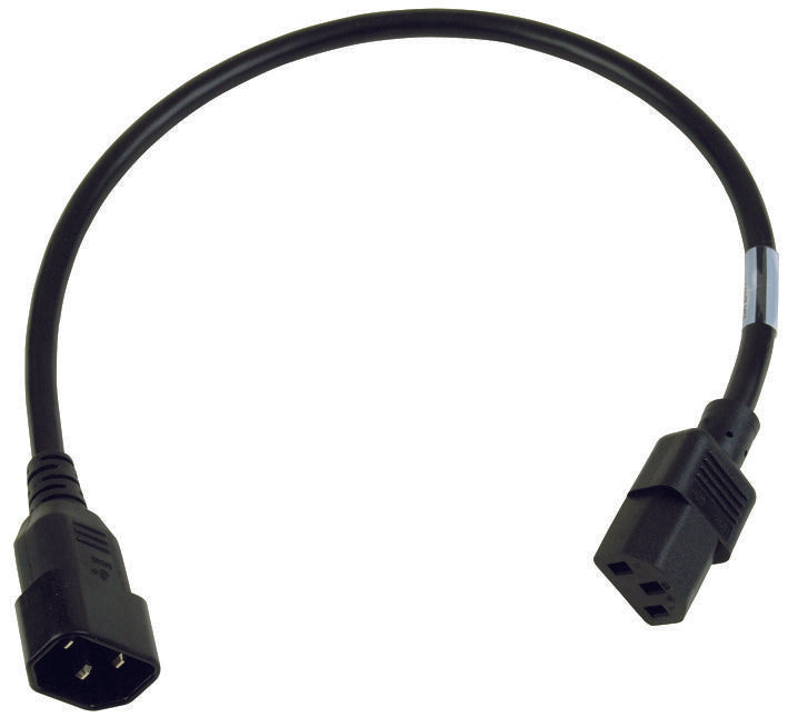 Volex 2173H Universal Jumper Cord C13 TO C14 2M 10A Black