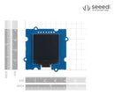 Seeed Studio 104020250 Oled Display Board 1.12" 3.3V / 5V 128 x Pixels Arduino &amp; Raspberry Pi