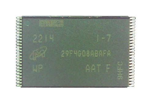 Micron MT29F4G08ABAFAWP-AATF Flash Memory SLC Nand 4 Gbit 512M x 8bit Parallel Tsop 48 Pins