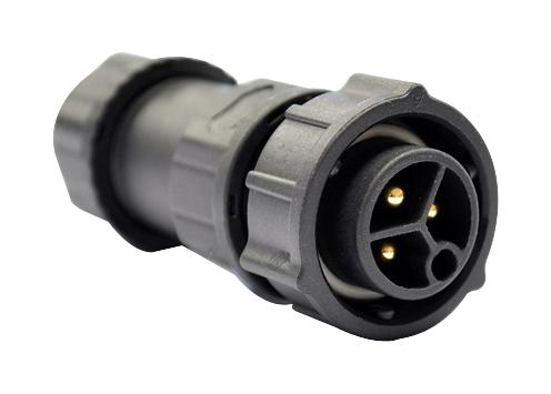 Multicomp PRO MPGTT-PWR-3PS00-LV-M 3 PIN (LV) Power Connector