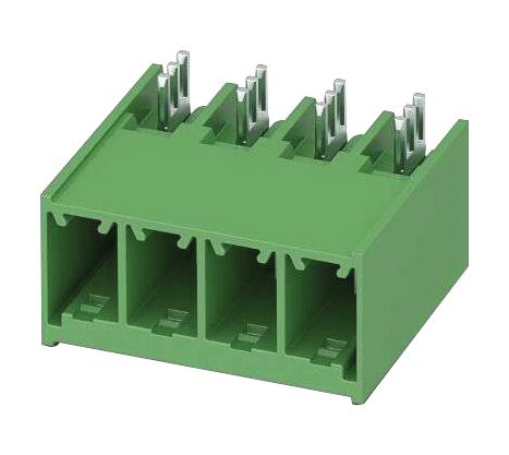 Phoenix Contact PC 6/ 2-GU-762 Terminal Block Header 7.62 mm 2 Ways 41 A 630 V Through Hole Right Angle