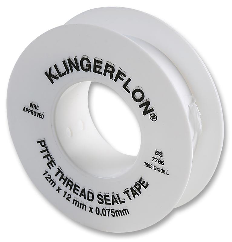 Klinger 7114898 Sealing Tape Ptfe (Polytetrafluoroethylene) 12 mm x m