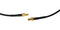 Multicomp PRO MP008639 RF / Coaxial Cable Assembly SMB Plug to RG174/U 50 ohm 3.3 ft 1 m Black