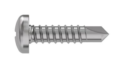 TR Fastenings 3.9 X 19 PPA2DX S50 DIN7504 3.9 DIN7504 PAN Head Screw SS 3.9MM 19MM