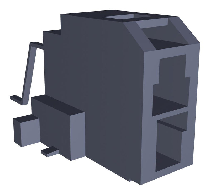 Molex 203555-2322 Pin Header Power 2 Rows Contacts Through Hole Right Angle CP-6.5 203555 Series