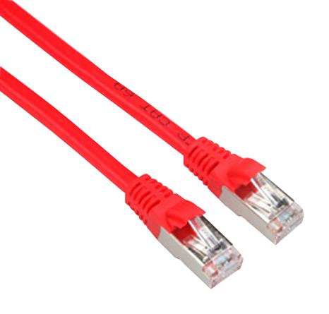 Amphenol Cables ON Demand MP-6ARJ45SNNR-001 Patch Cable RJ45 Plug 1 RED