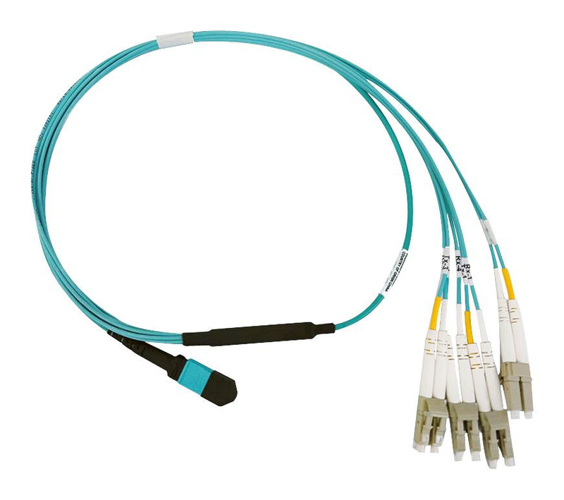 Molex 885366503 Fibre Optic Cable Singlemode MTP to LC Duplex 3 m